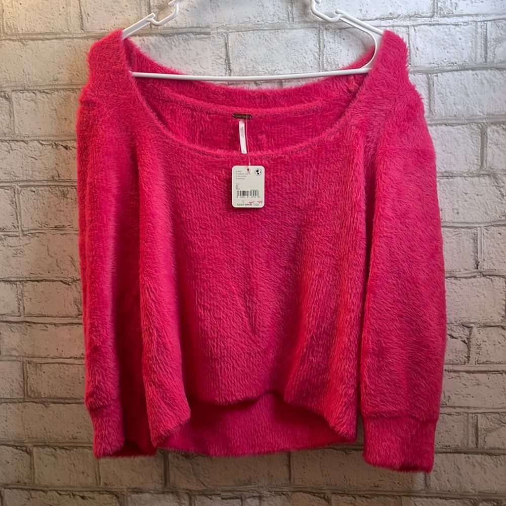 Free People crop top Sweater